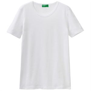 United Colors of Benetton Long Fibre Cotton T-Shirt